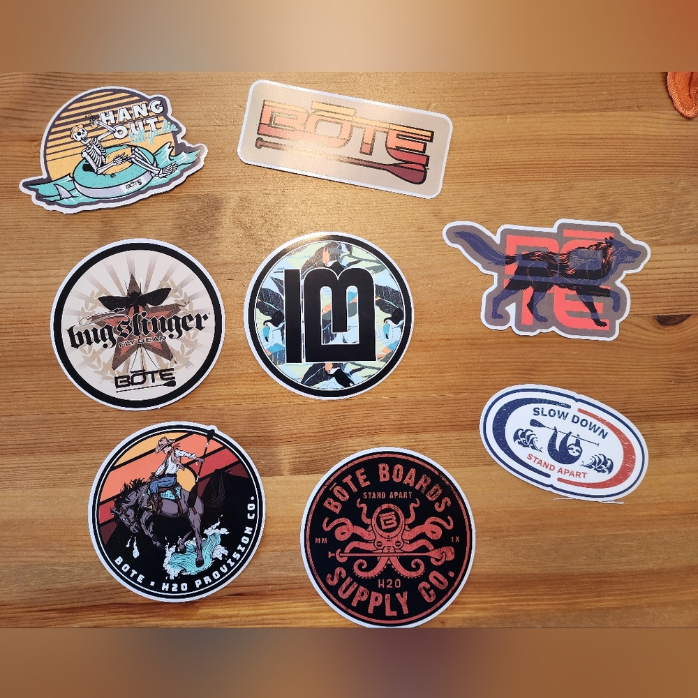Bote Stickers